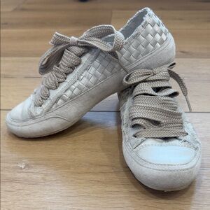 Pedro Garcia Satin Woven Sneakers